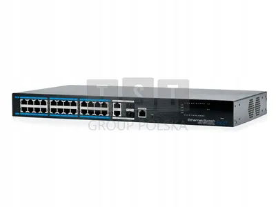 VONT-SP1224 Switch Optiva PoE, 24xPoE/PoE+, 360 W,