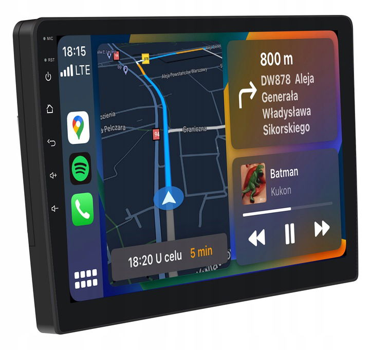 Vordon HX-101 Rádio CarPlay displej Android Auto LCD 10''