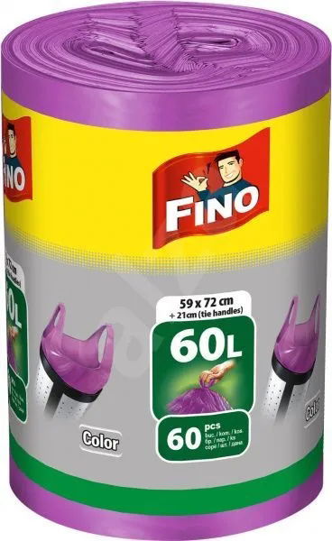 Vrecia Fino odpadky Fino 60 l/60 ks fialové