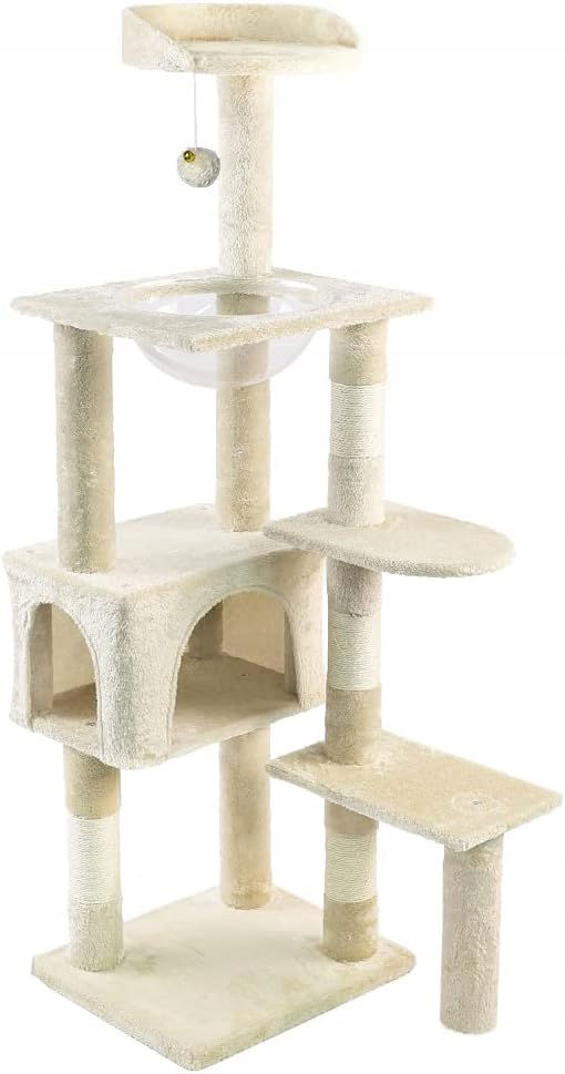 Vysoké škrabadlo, pelech, stĺpik na škrabanie, veža Vounot 101 160 cm