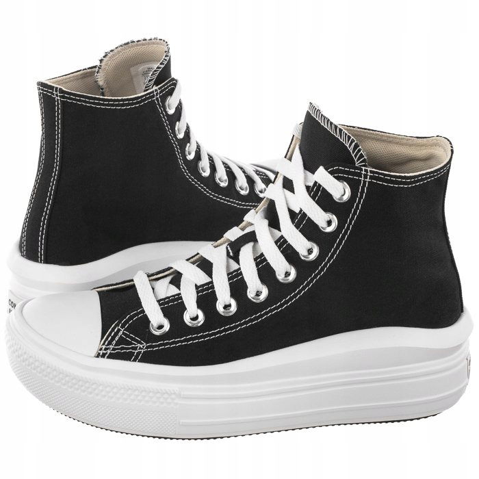 Vysoké Topánky Tenisky nad členok Converse All Star Move 568497C čierne