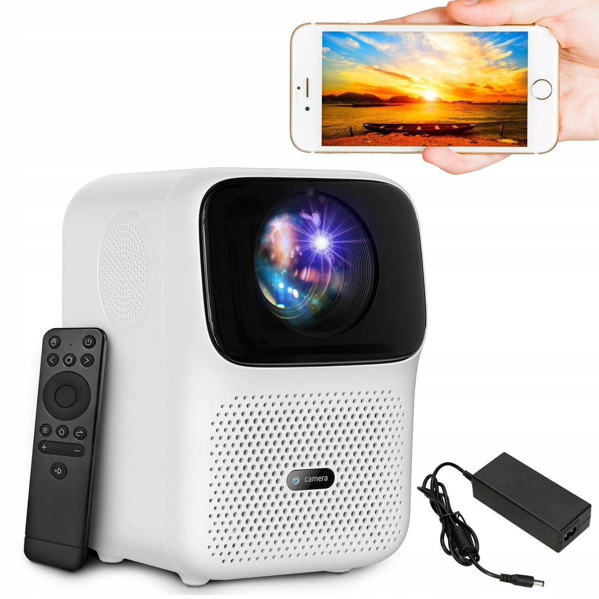 Wanbo T4 Projektor Android 9.0, Full Hd, 1080p, WiFi, 1x Hdmi, 1x Usb