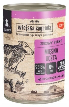 Wiejska Zagroda Mäsová lahôdka Puppy plechovka 400 g