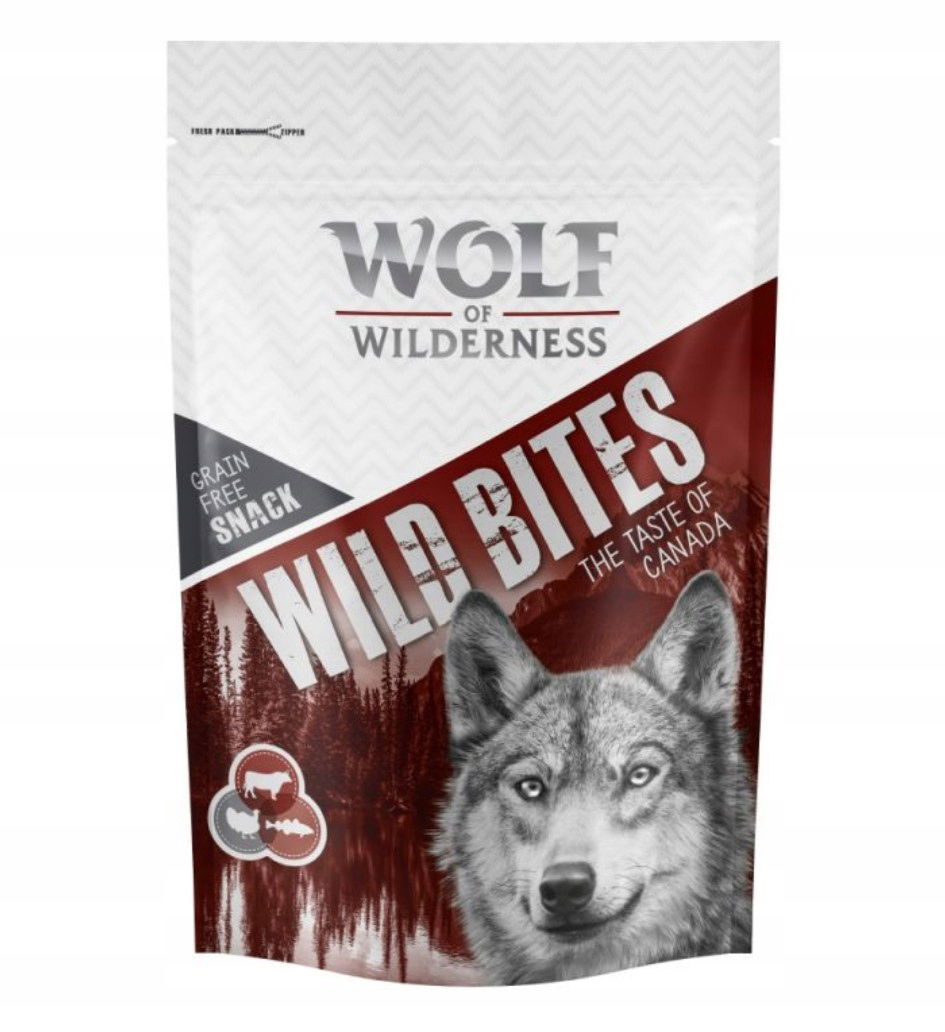 Wolf Of Wilderness Snack Chuť Kanady 180G