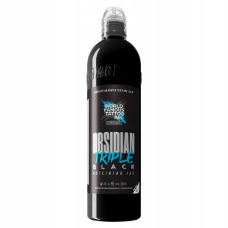 World Famous Limitless Obsidian Triple Black Outlining 240ML