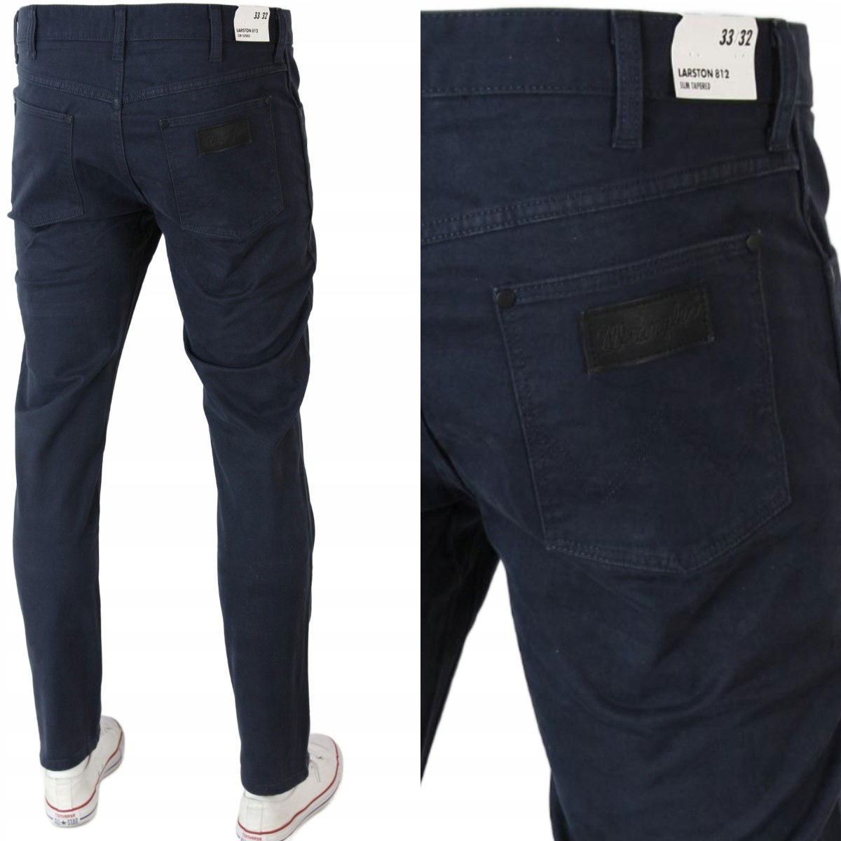 Wrangler Larston Tapered Slim Džínsy Materiál W33 L32