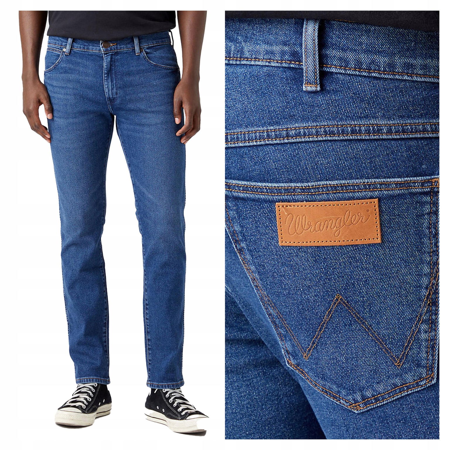 Wrangler Larston W31 L36 Pánske džínsové nohavice, džínsy, džínsy