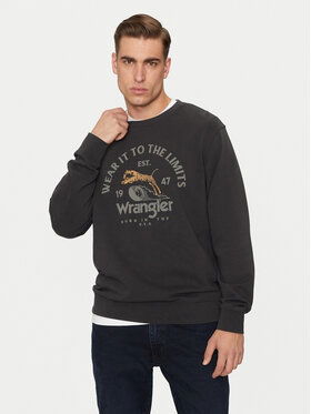 Wrangler Pánska mikina čierna 205937