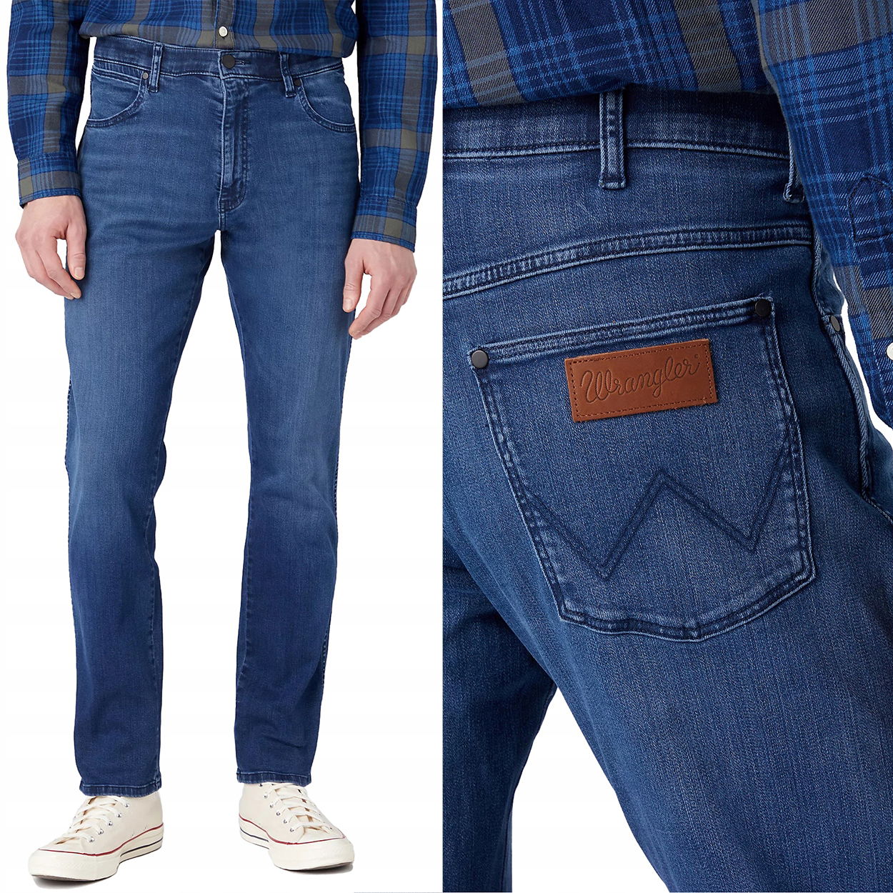 Wrangler River Regular Free To Stretch Apollo džínsové nohavice W30 L30