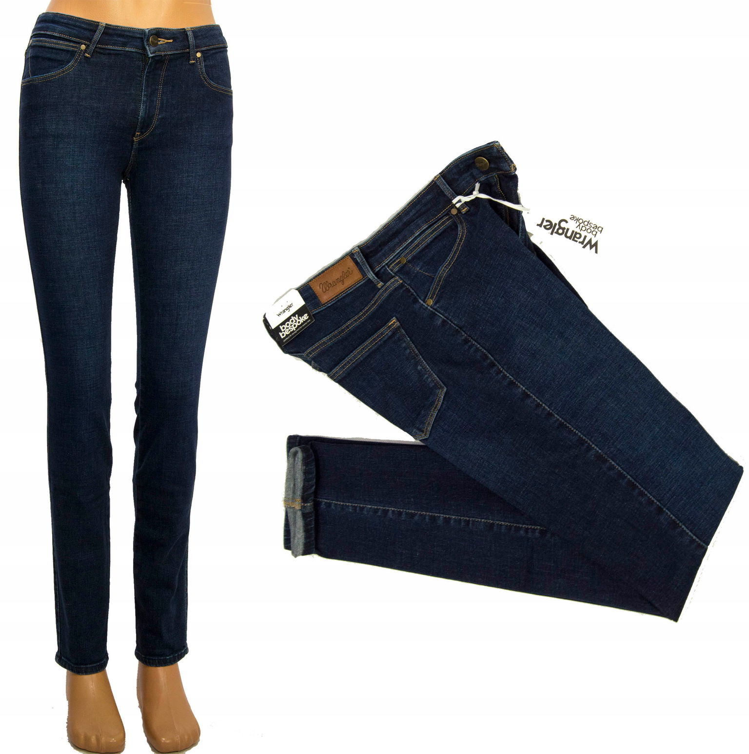 Wrangler Slim Night dámske džínsové nohavice W27 L32