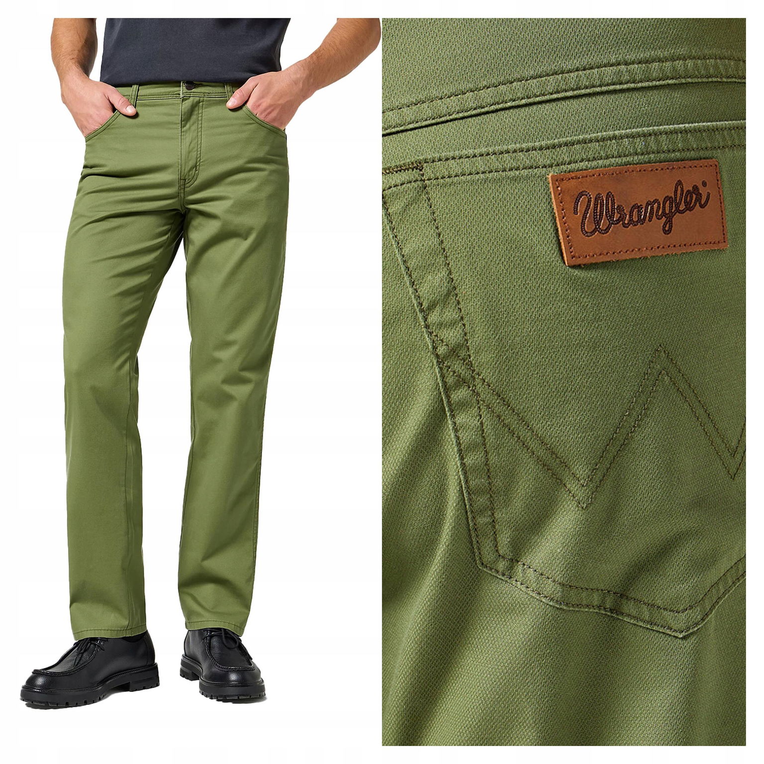 Wrangler Texas W38 L34 Pánske látkové nohavice
