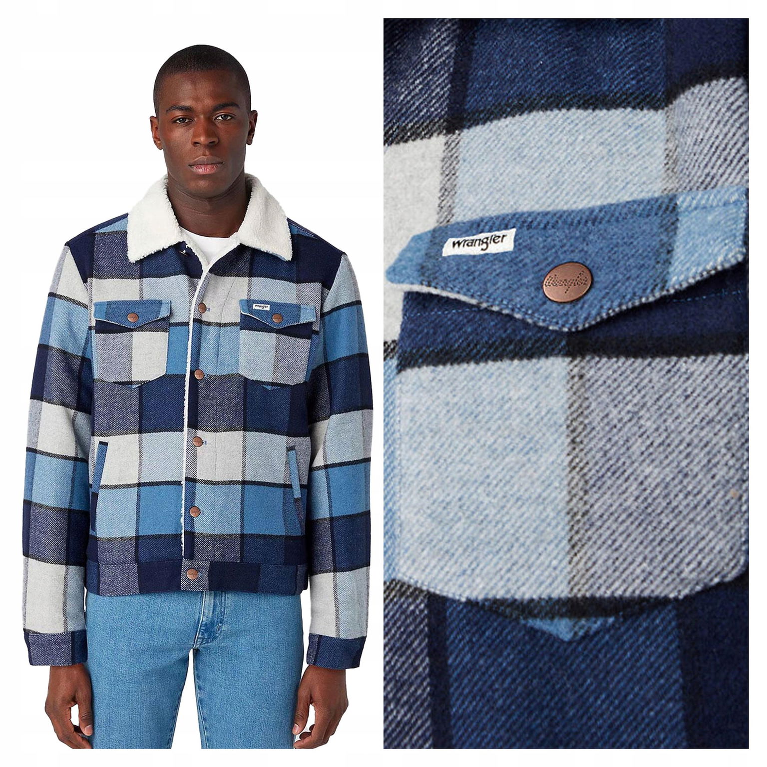 Wrangler Trucker Jacket XXL Pánska zimná bunda