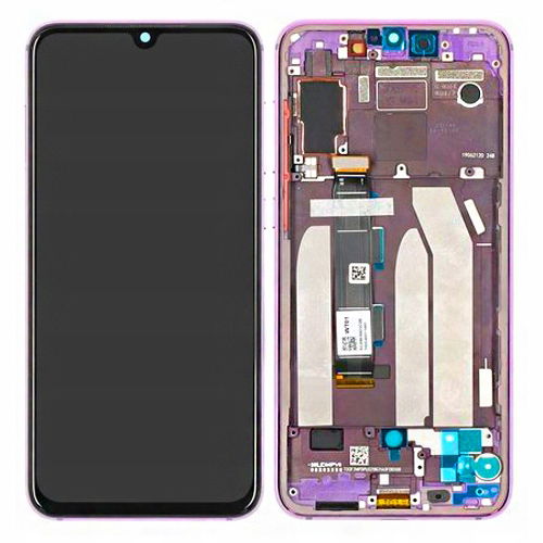 Xiaomi Mi 9 Se LCD Display Touchscreen Frame Violet
