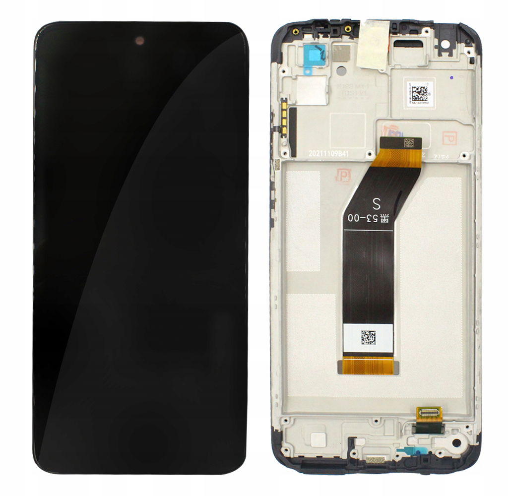 Xiaomi Redmi 10 LCD Display Touchscreen Frame Black