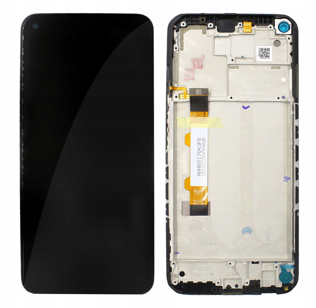 Xiaomi Redmi Note 9T 5G/Note 9 5G LCD Display Touchscreen Frame Black