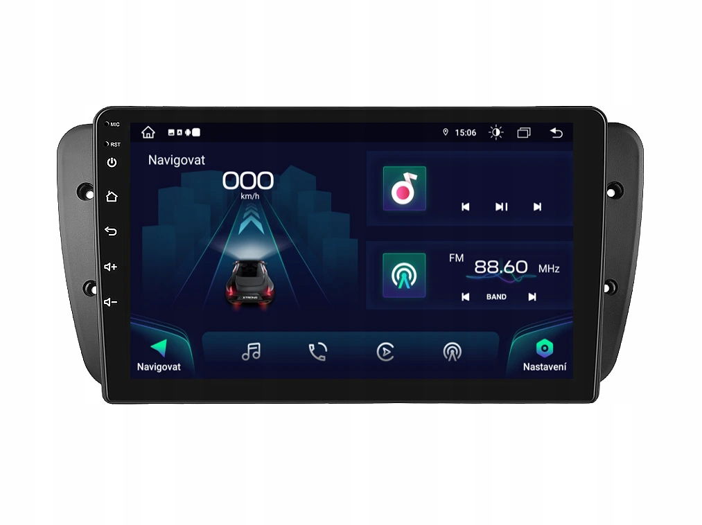 Xtrons 2DIN autorádio IAP12-XEV15 Android, Seat Ibiza