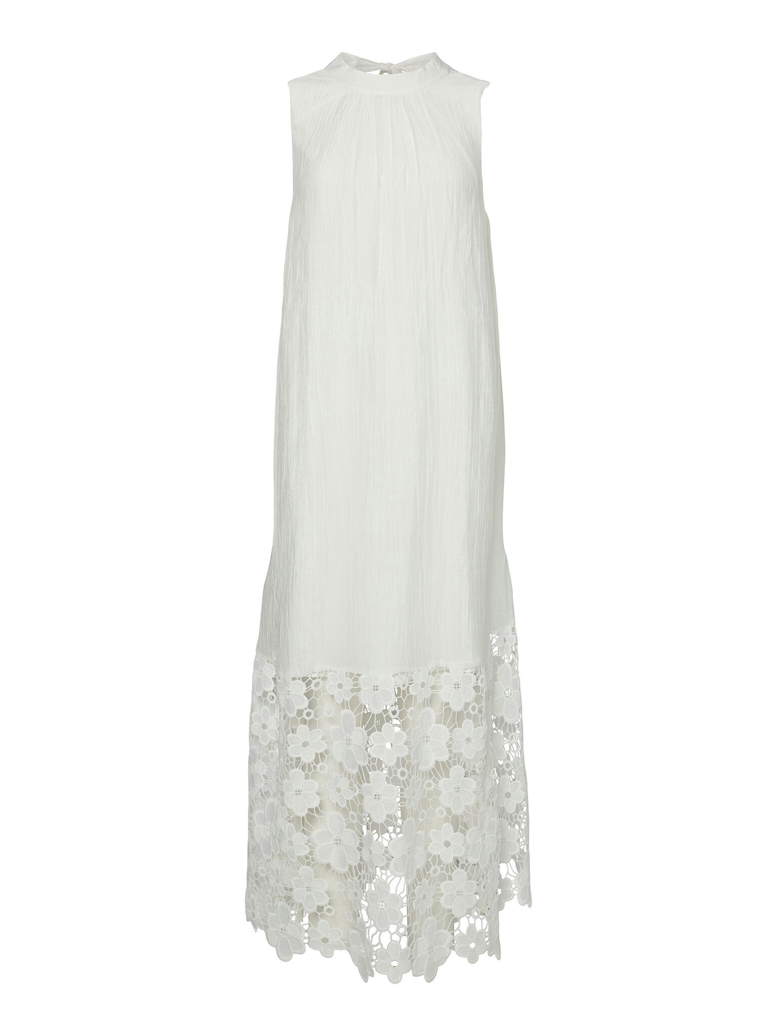 yas Dámske letné šaty YAS-26037703 Star White Biele
