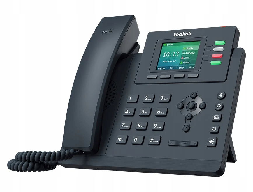 Yealink SIP-T33G VoIP telefón Šedý 4 rady Led