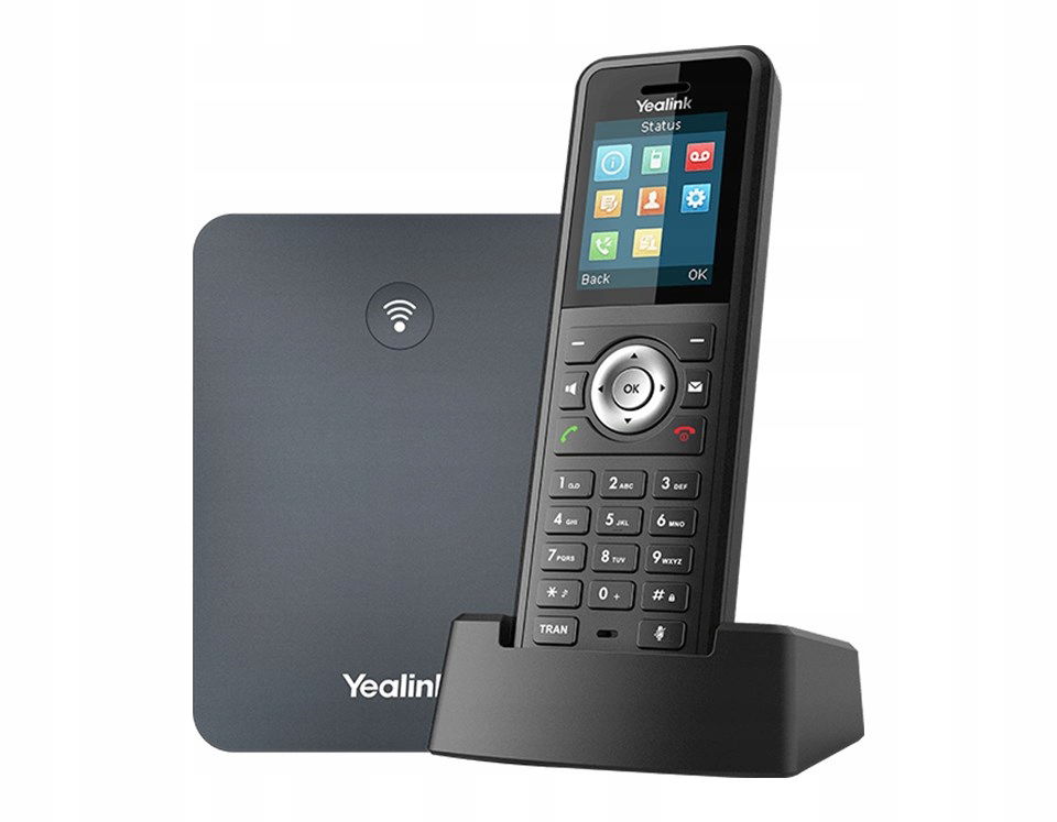 Yealink W79P VoIP telefón čierny 20 linky Tft Wi-Fi