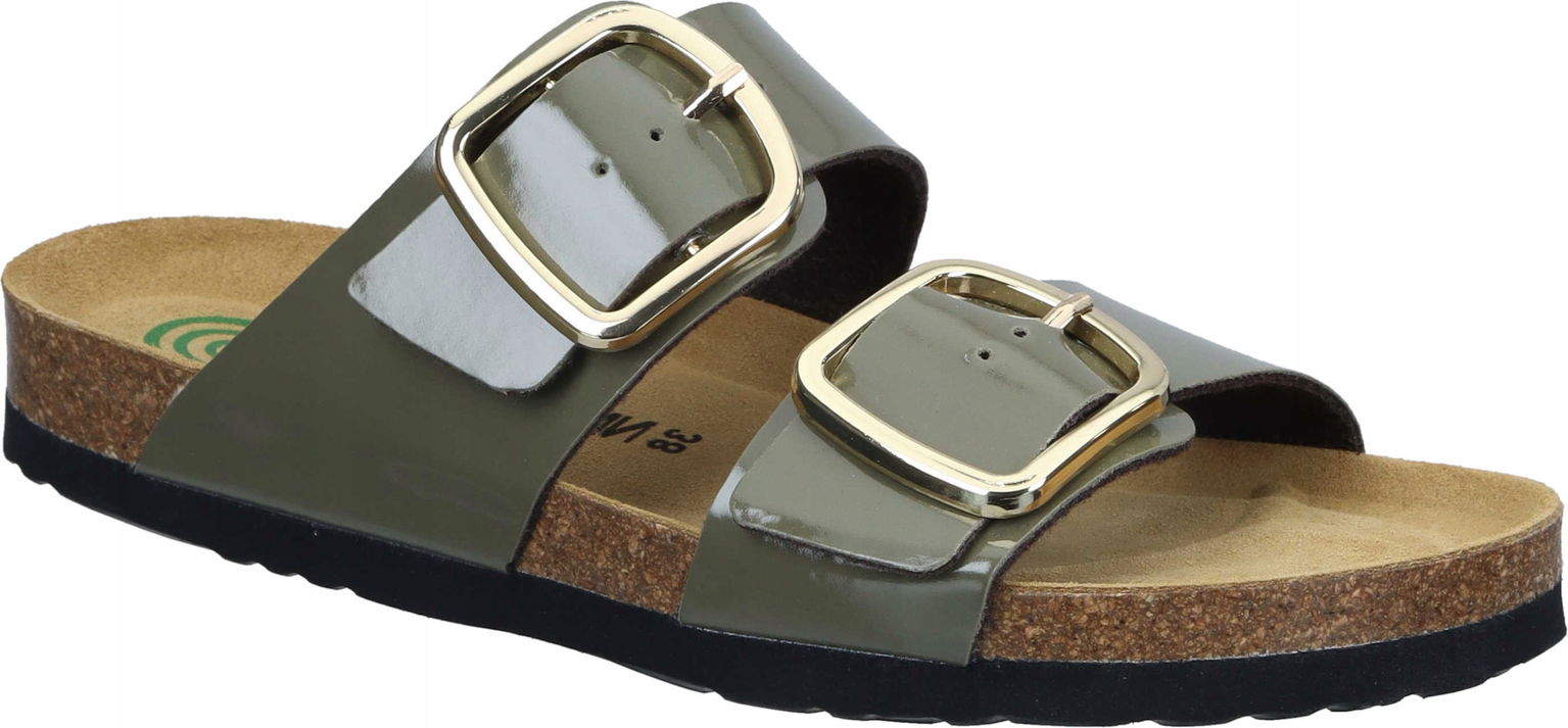 Žabky Dr.brinkmann 700717-07 Green Lakované
