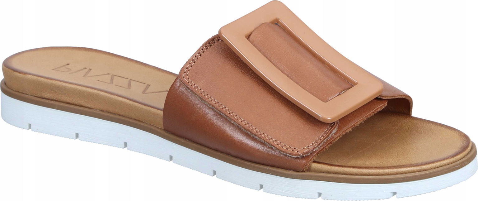 Žabky Piazza 900154-21 Brown Kožené Dámske
