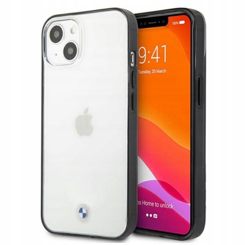 Zadný Kryt Bmw pre Apple iPhone 13 mini čierny