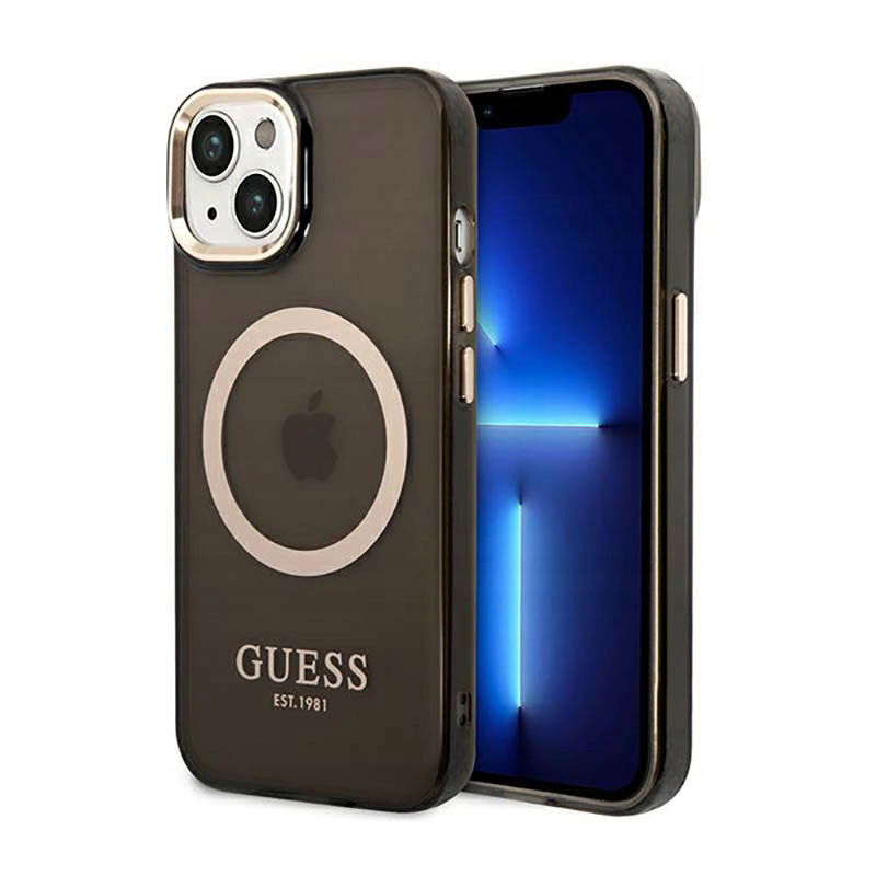 Zadný Kryt Guess pre Apple iPhone 14 Plus čierny