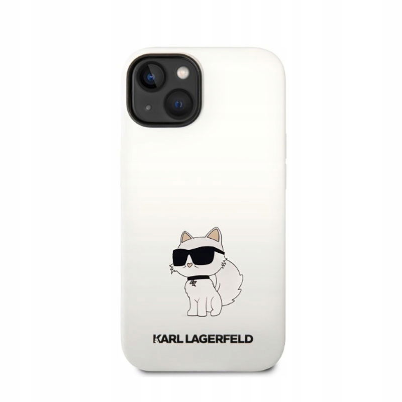 Zadný Kryt Karl Lagerfeld pre Apple iPhone 14 Plus biely