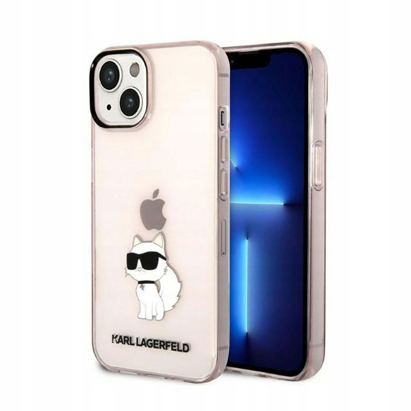 Zadný Kryt Karl Lagerfeld pre Apple iPhone 14 Plus ružový