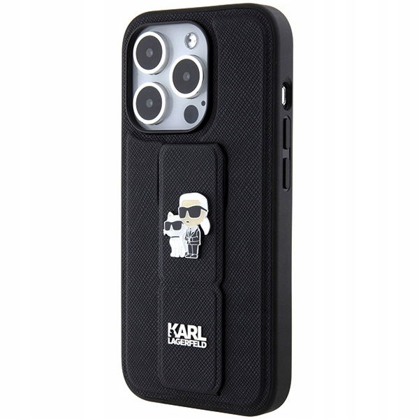 Zadný Kryt Karl Lagerfeld pre Apple iPhone 15 Pro čierny