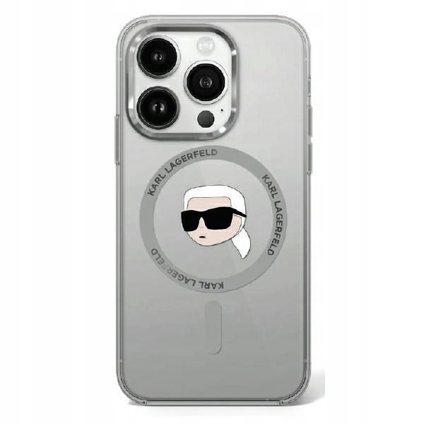 Zadný Kryt Karl Lagerfeld pre Apple iPhone 16 Pro čierny