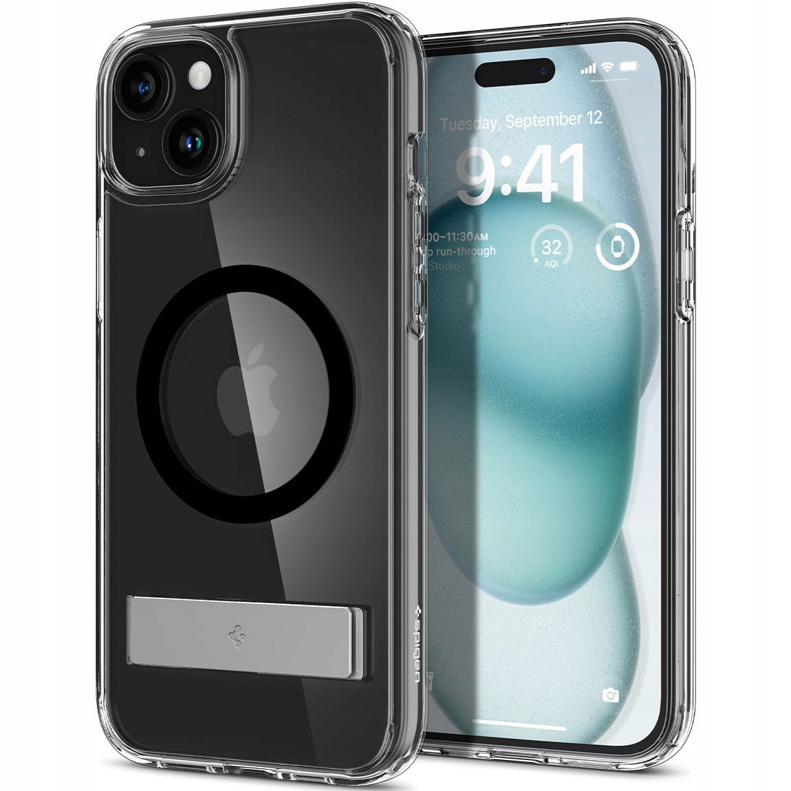 Zadný Kryt Spigen pre Apple iPhone 15 čierny