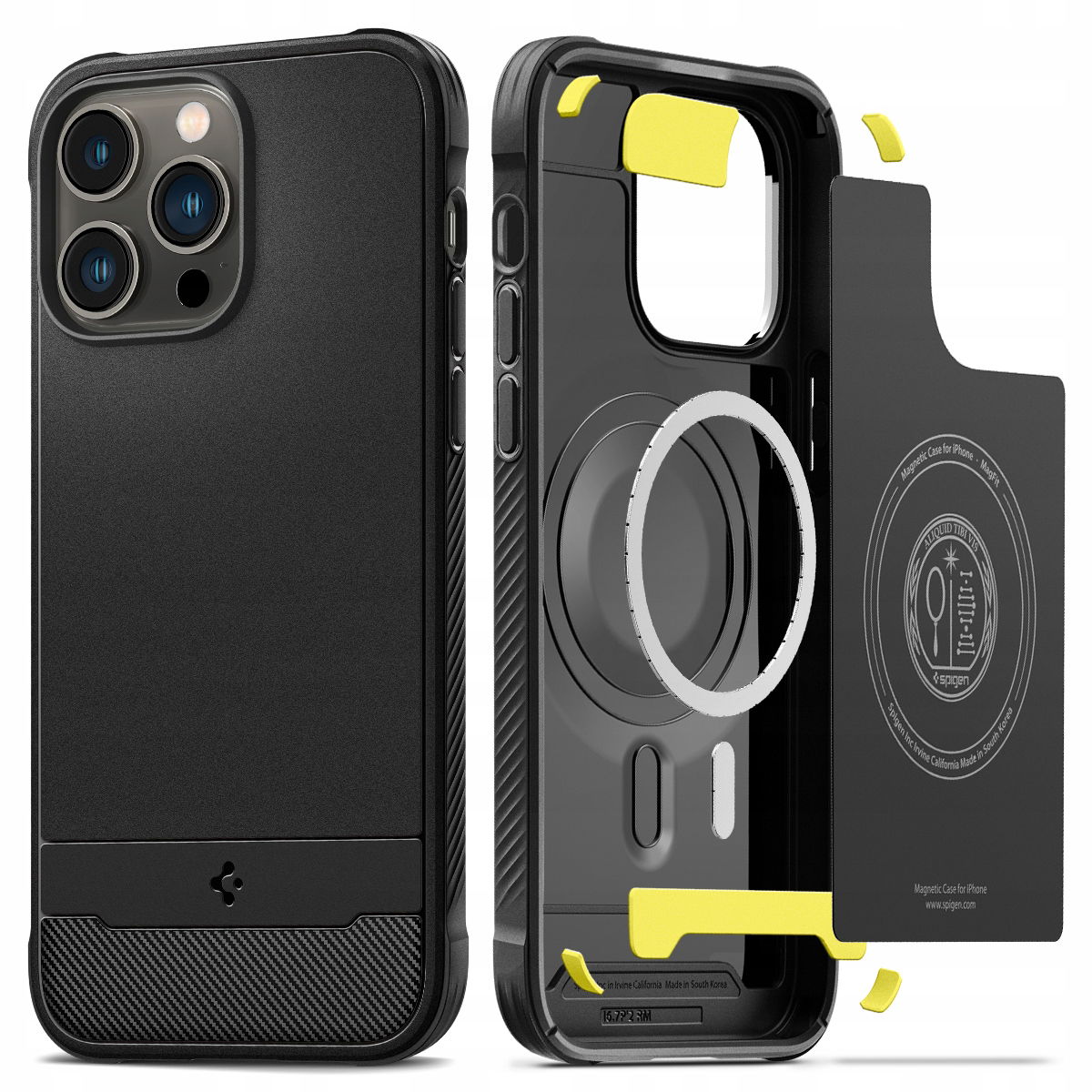 Zadný Kryt Spigen pre Apple iPhone 15 Pro Max čierny