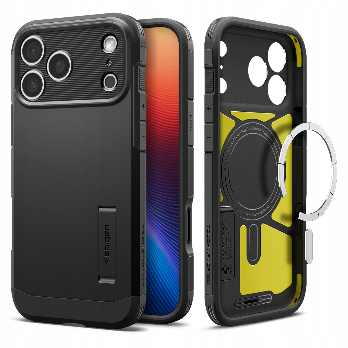 Zadný Kryt Spigen pre Apple iPhone 17 Pre Max, čierny