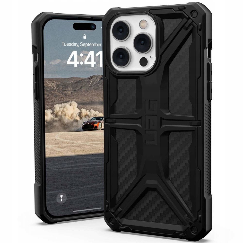 Zadný Kryt Urban Armor Gear pre Apple iPhone 14 Pro Max čierny