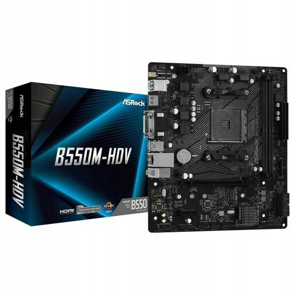 Základná doska ASRock B550M-HDV Amd B550