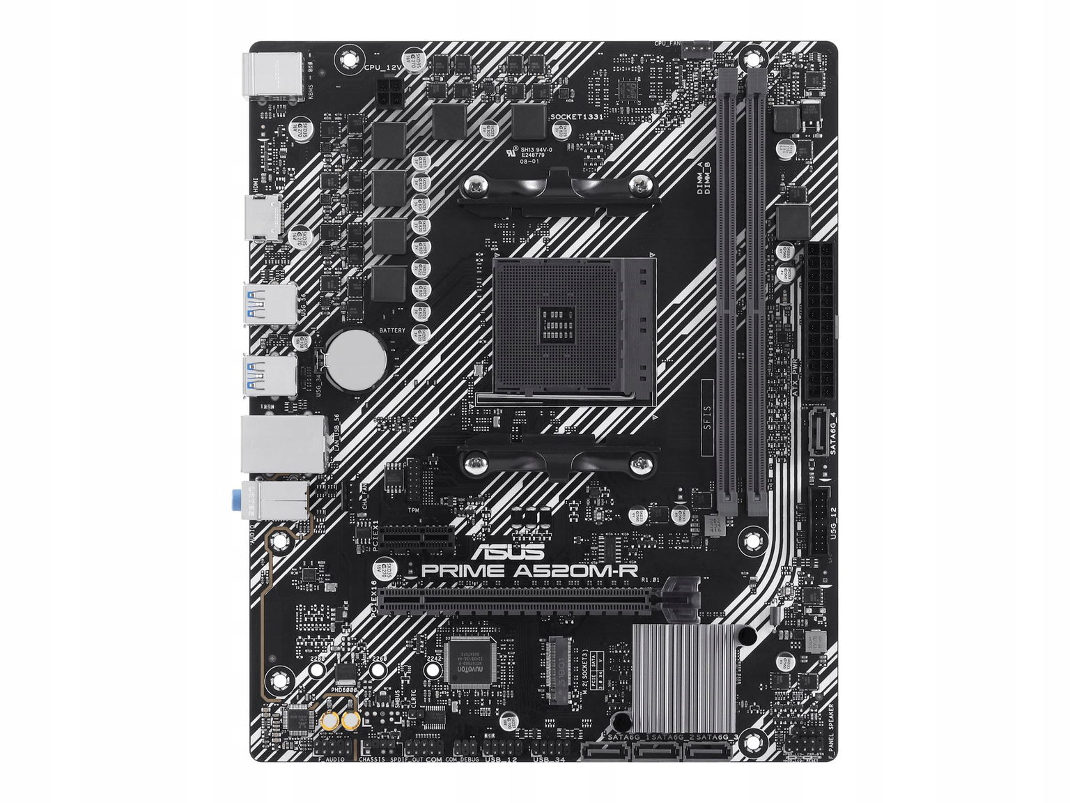 Základná doska Asus A520M-R Socket AM4 DDR4