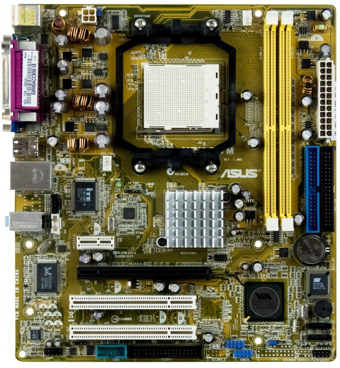 Základná Doska Asus M2V-TVM s.AM2 DDR2 Pcie Pci