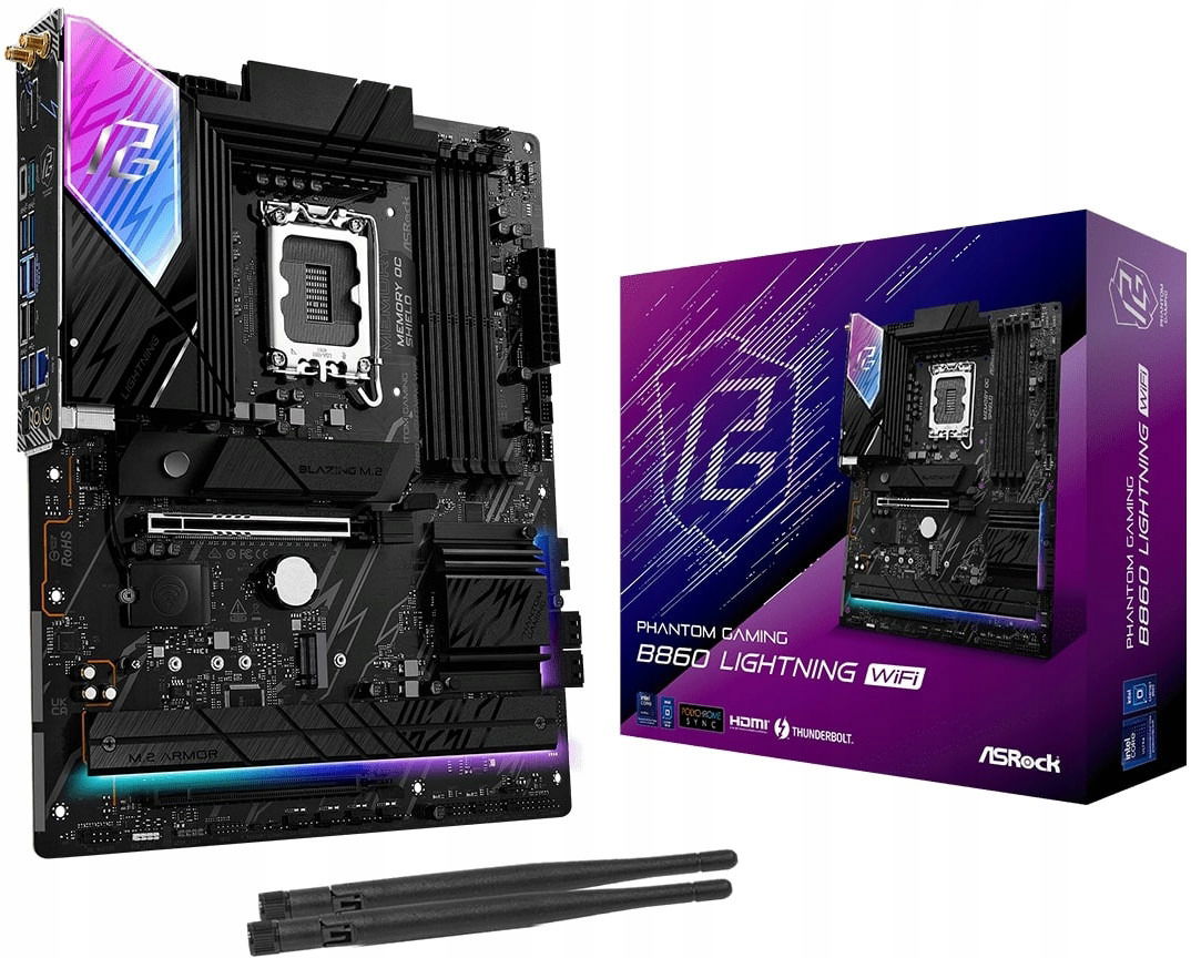 Základná doska Atx ASRock B860 Lightning Wifi