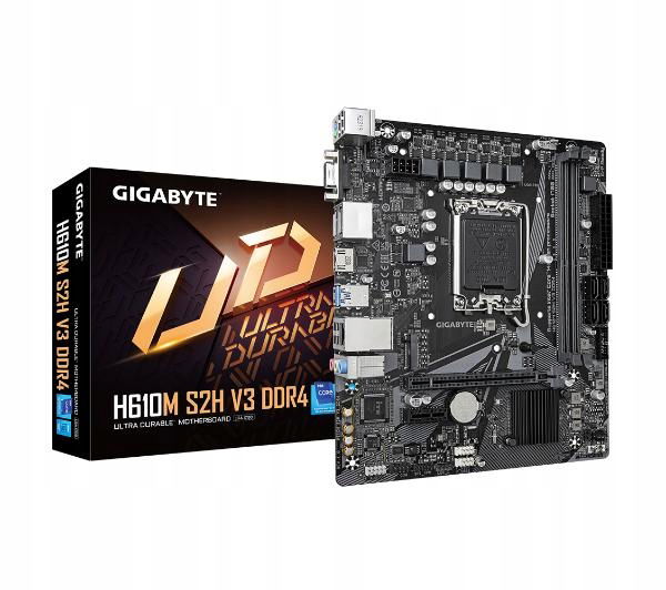 Základná doska Gigabyte H610M S2H V3 DDR4 micro Atx Intel socket 1700 2x DDR4