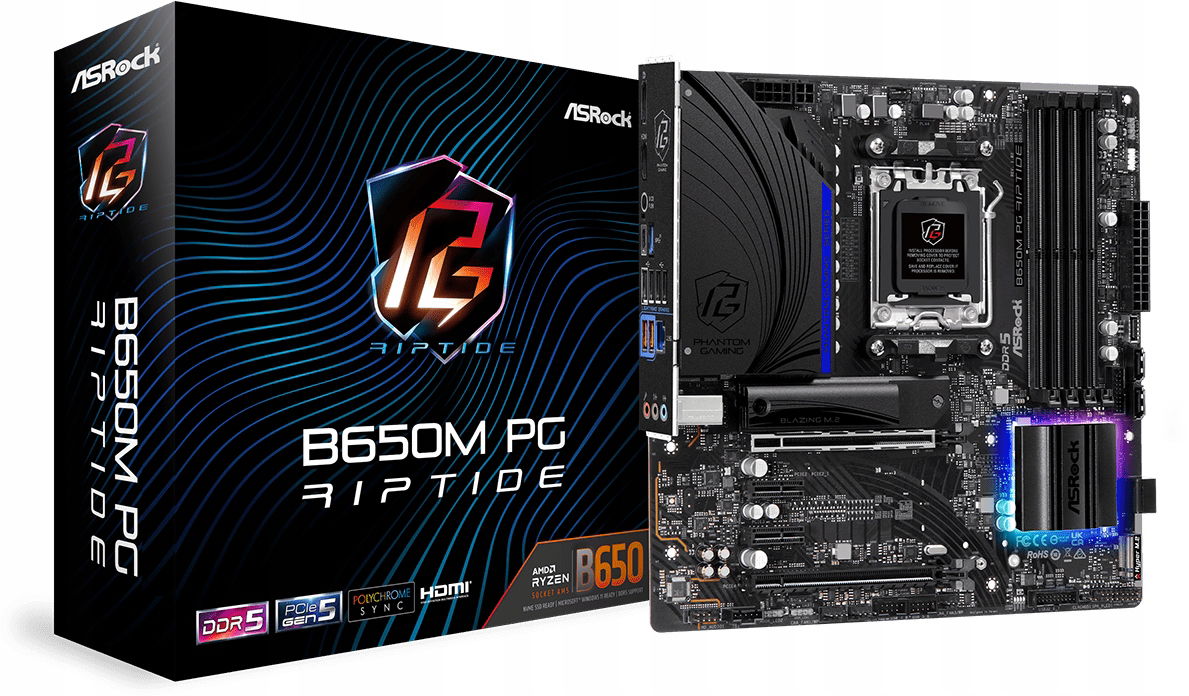 Základná doska Micro Atx ASRock B650M Pg Riptide
