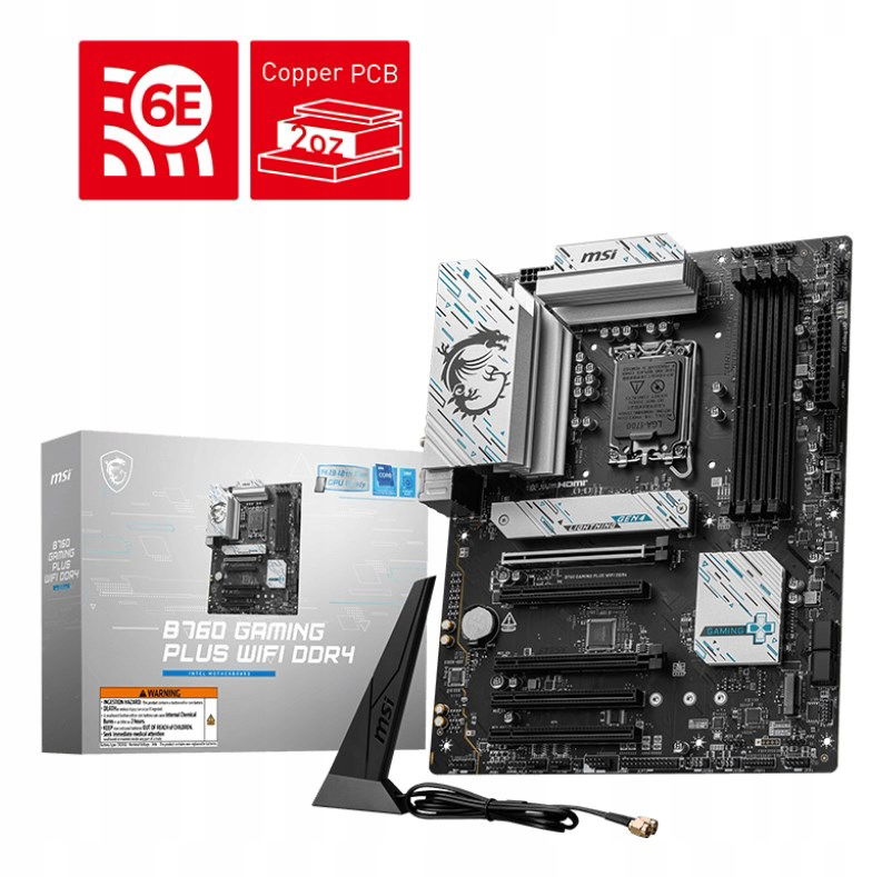 Základná doska Msi B760 Gaming Plus Wifi DDR4