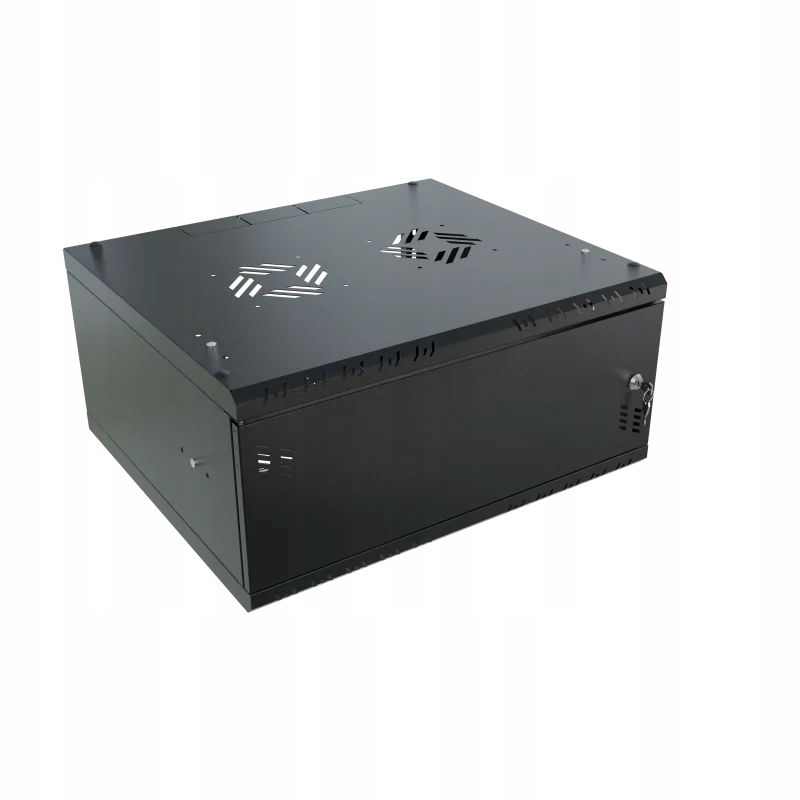 Závesná skriňa Rack 19" 4U 450 kov čierna