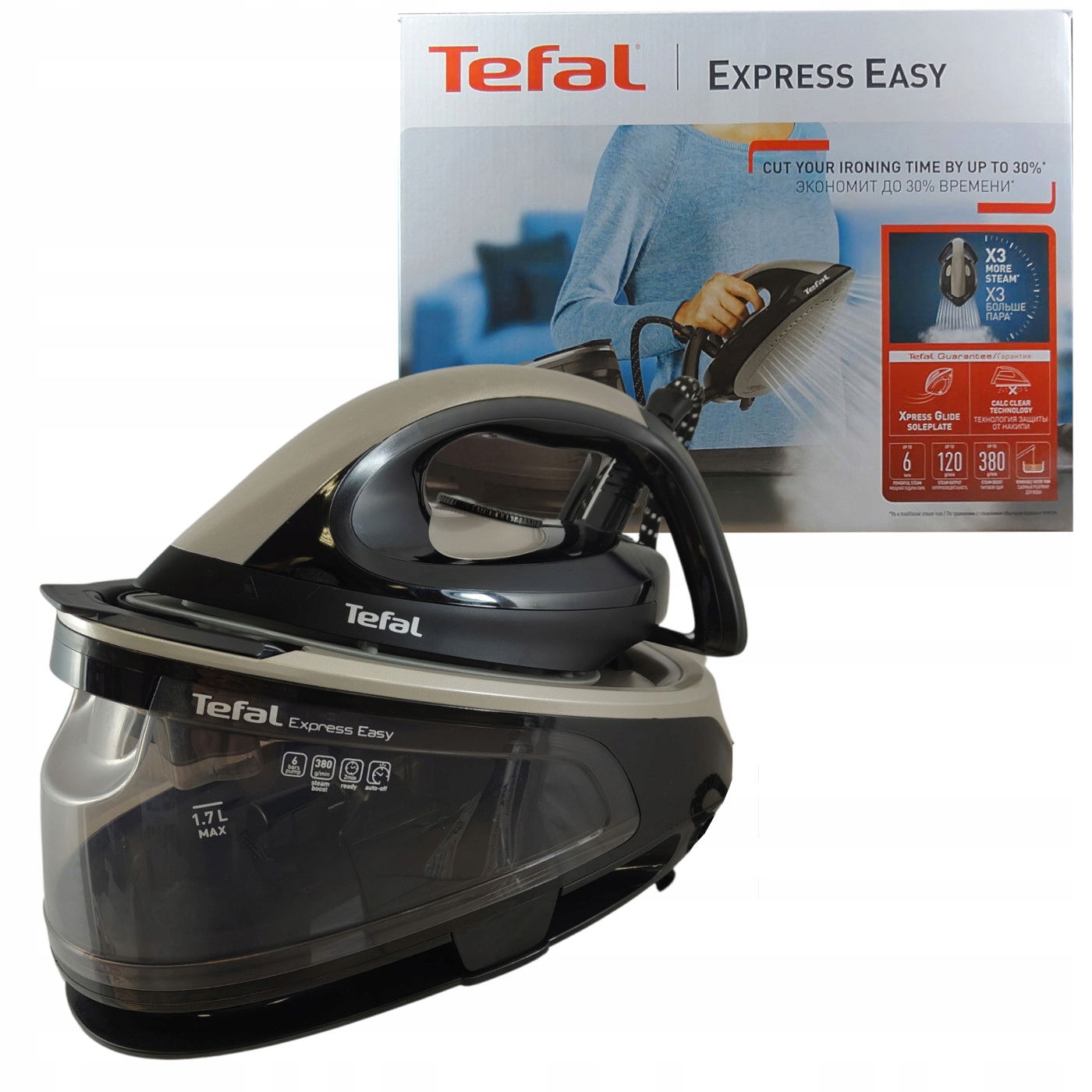 Žehlička na paru Tefal Express Easy SV6140