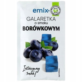Želé čučoriedky emix 75 g