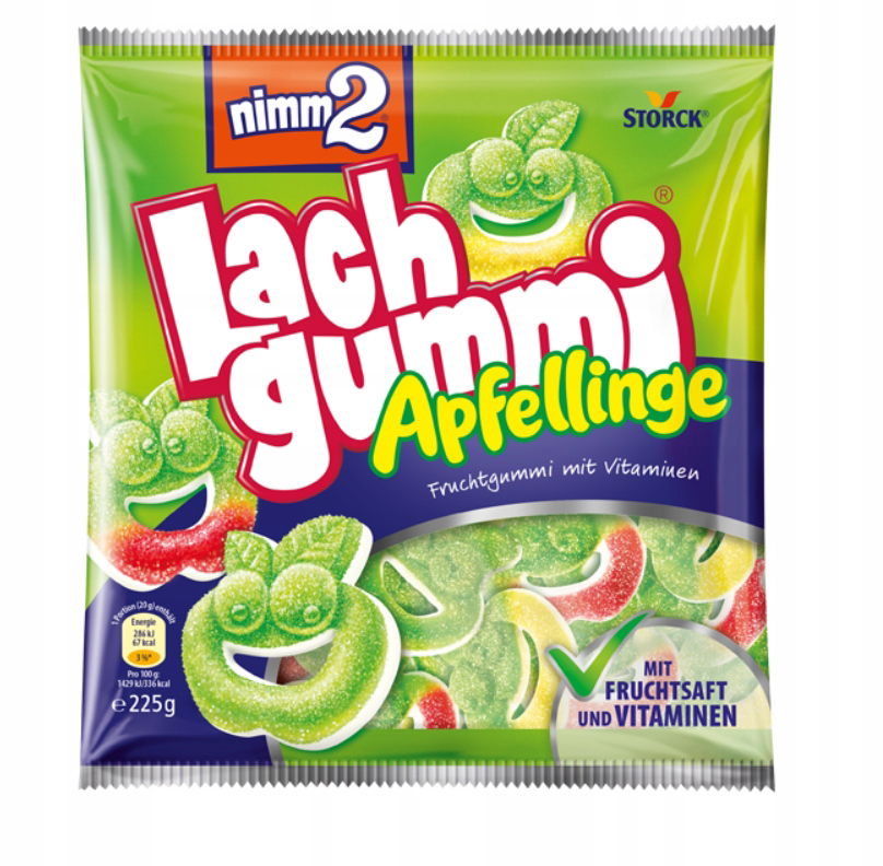 Želé Nimm2 Storck Apfellinge 225 g