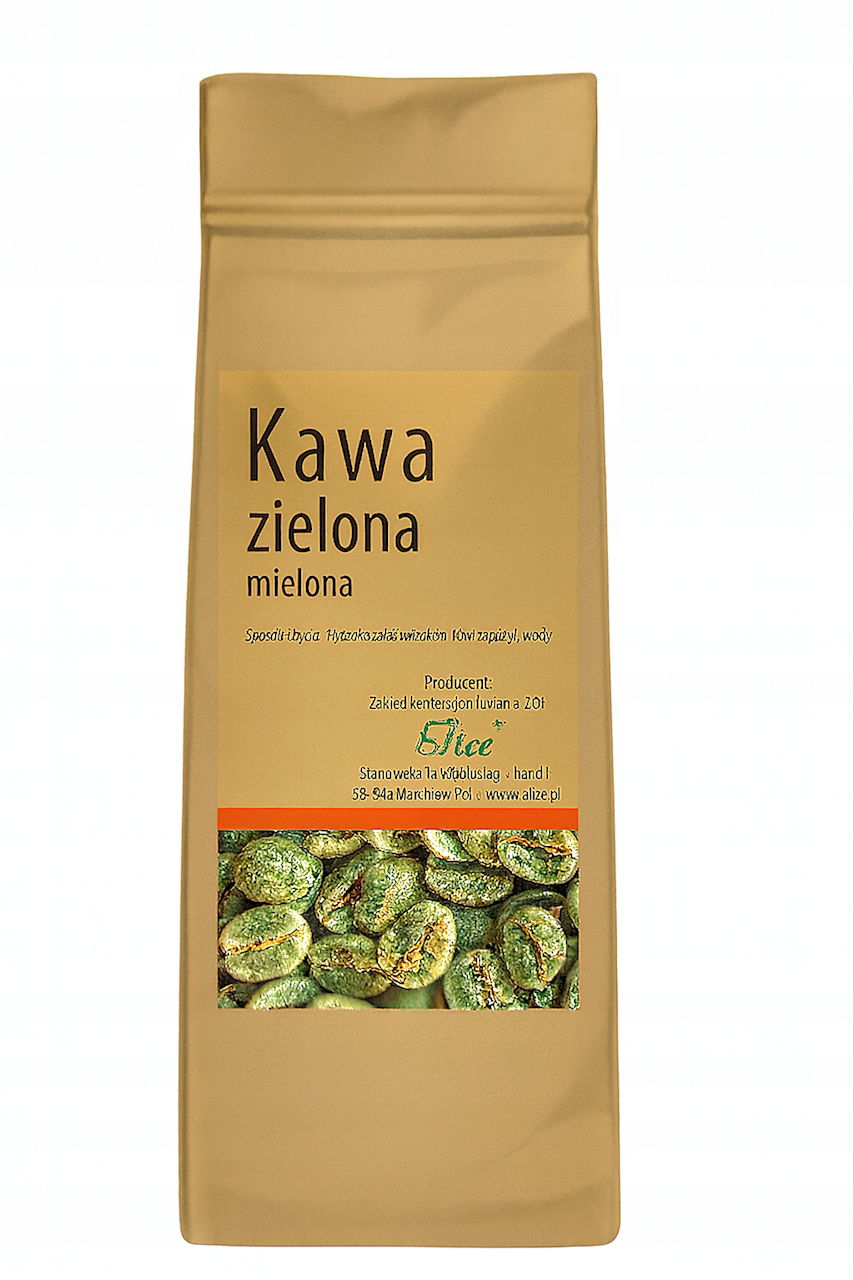 Zelená mletá káva 200 g Flos
