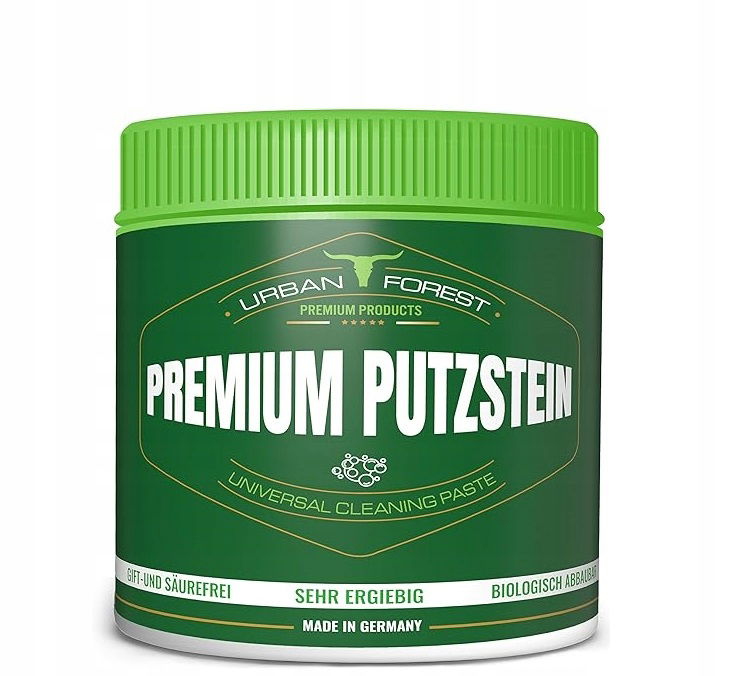 Zelená univerzálna čistiaca pasta na vodný kameň zelený kameň 600 g