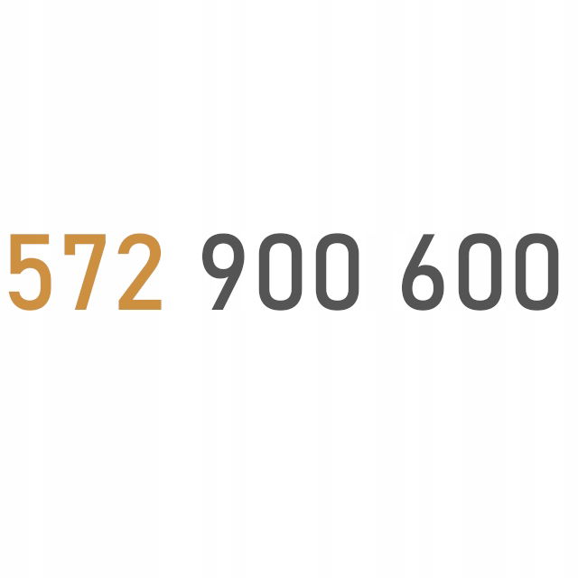 Zlaté Číslo 572 900 600
