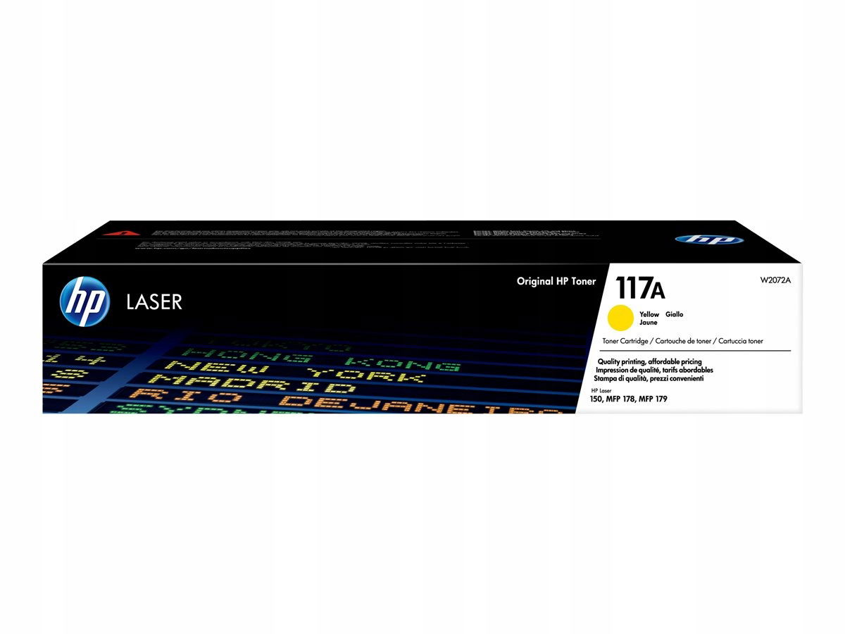 Žltý toner Hp 117A W2072A